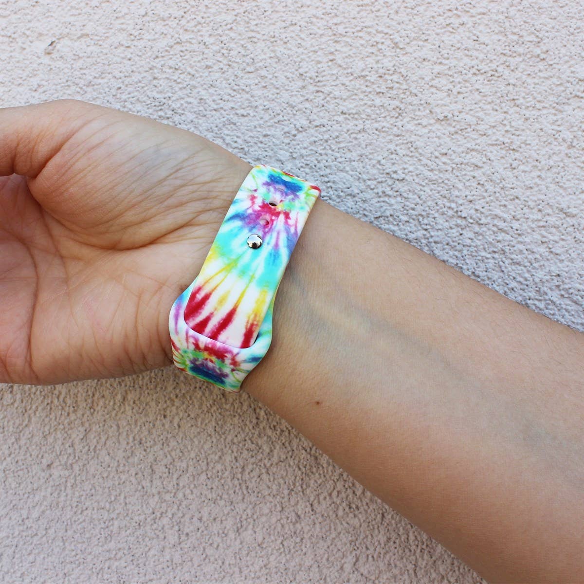 Tie Dye Silicone Printed Bands for Apple Watch