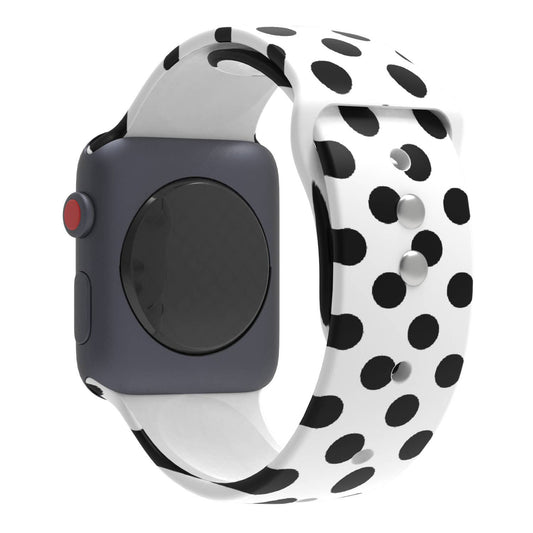 Polka Dot Apple Watch Silicone Band