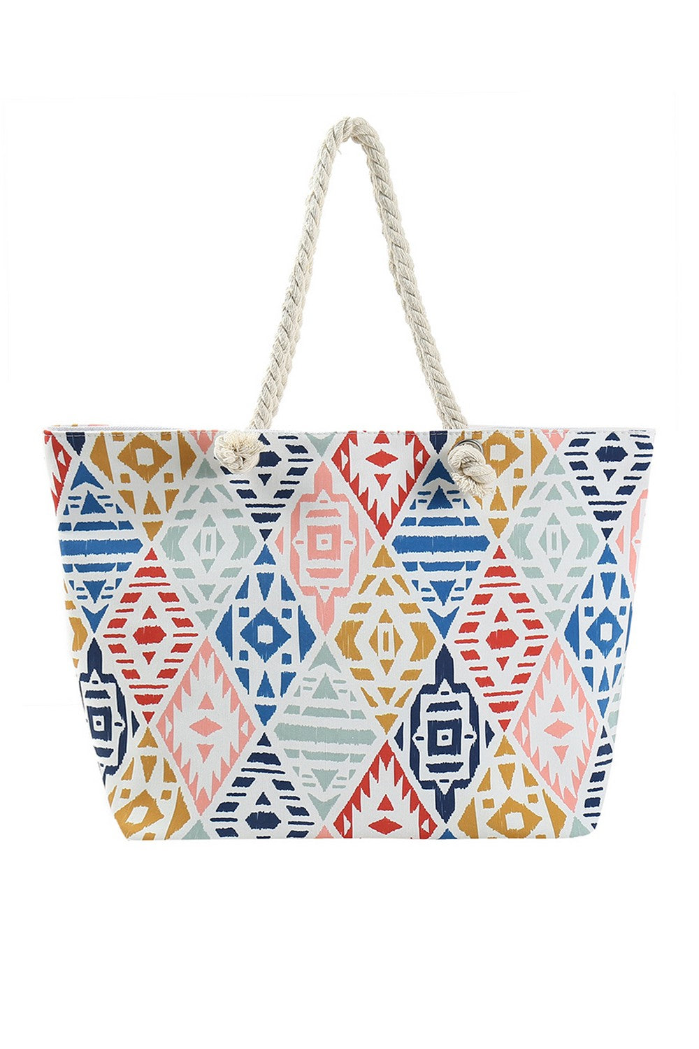 Aztec Print Tote Bag